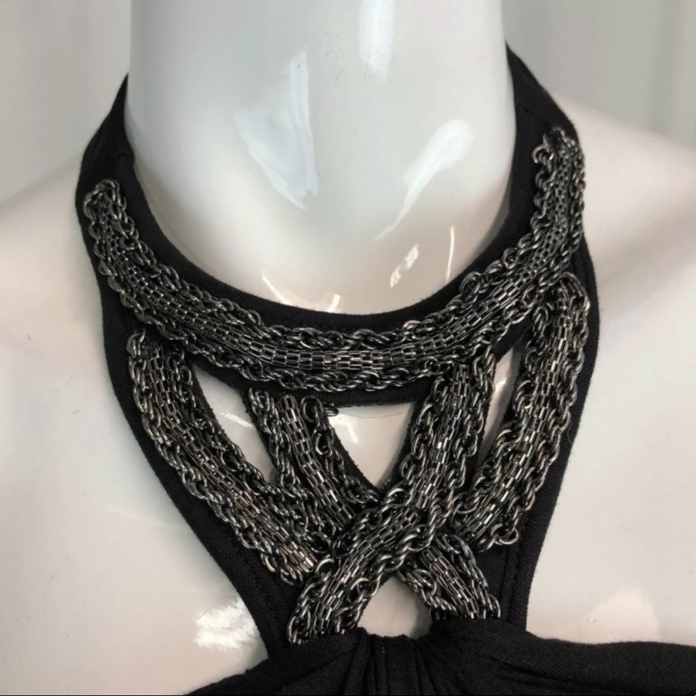Cache Braided Chain High-Low Dress - Picture 4 of 8